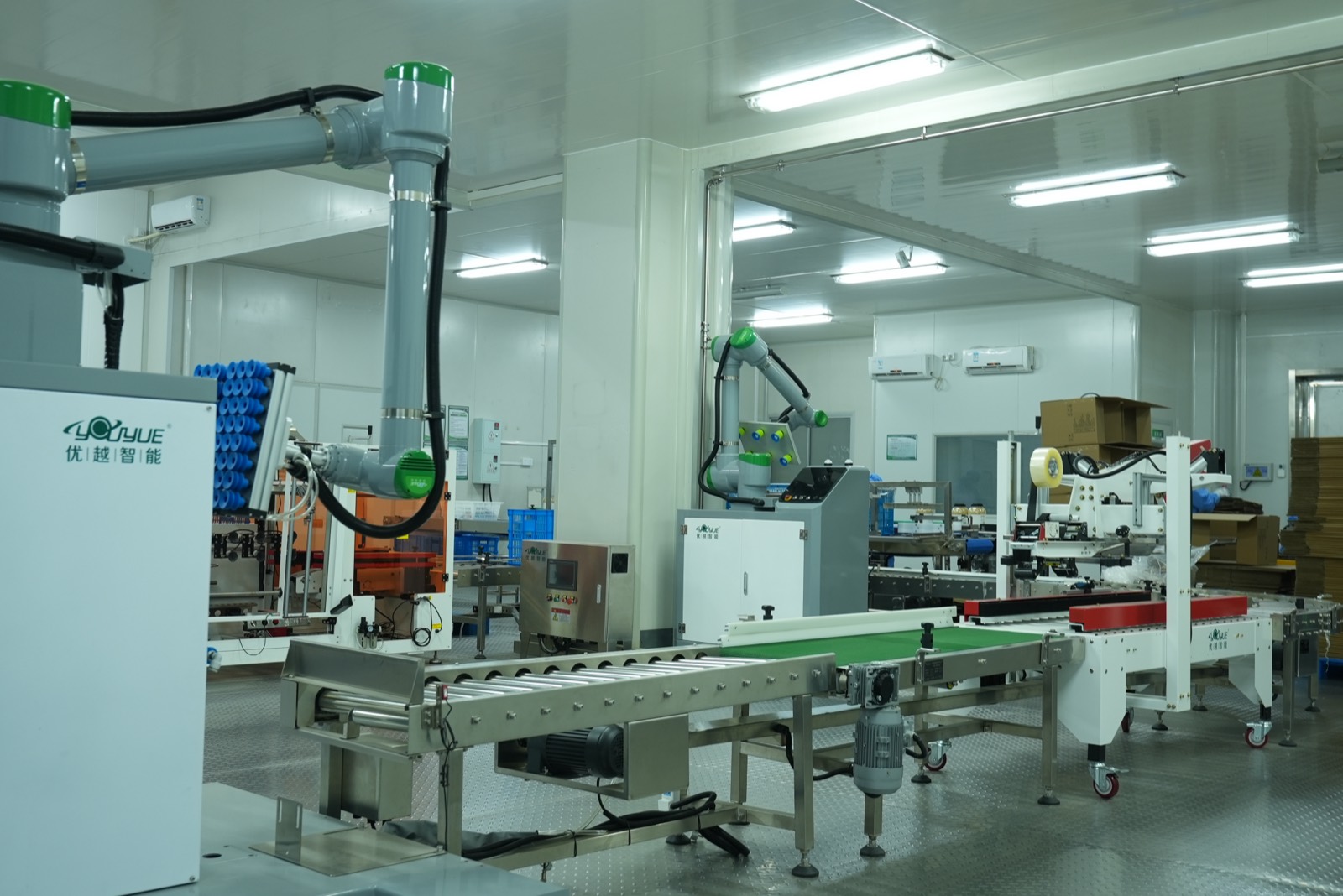 Automated packaging line