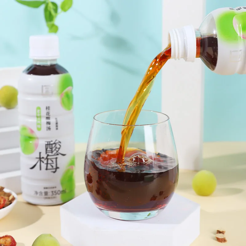 桂花酸梅汤瓶装产品图 3