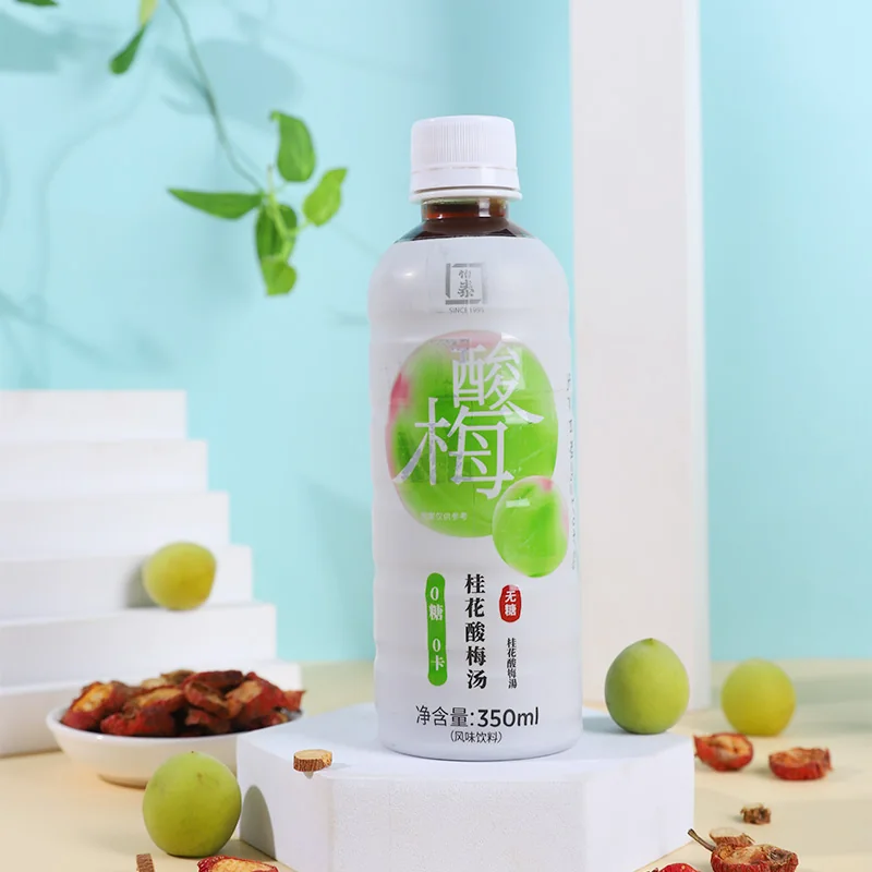 无糖桂花酸梅汤瓶装产品图 3
