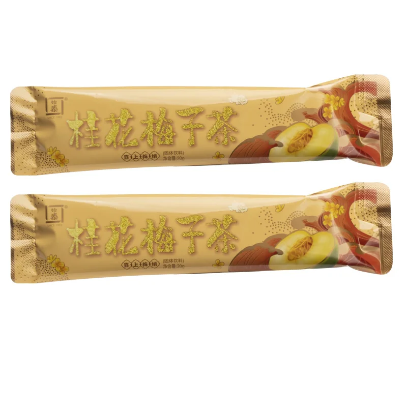 桂花梅子茶盒装产品图 2