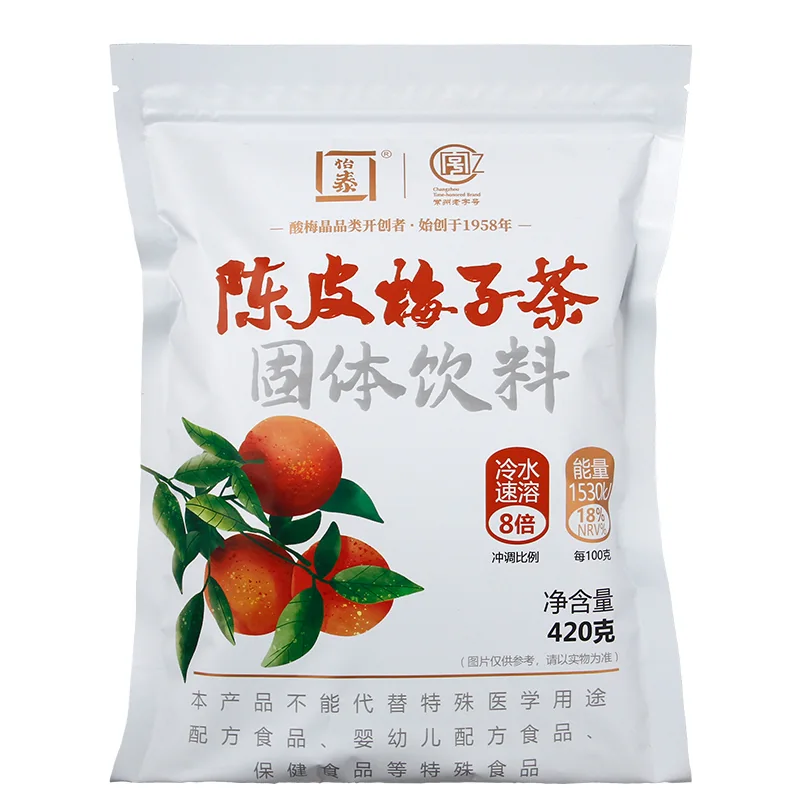 Orange Peel Plum Tea