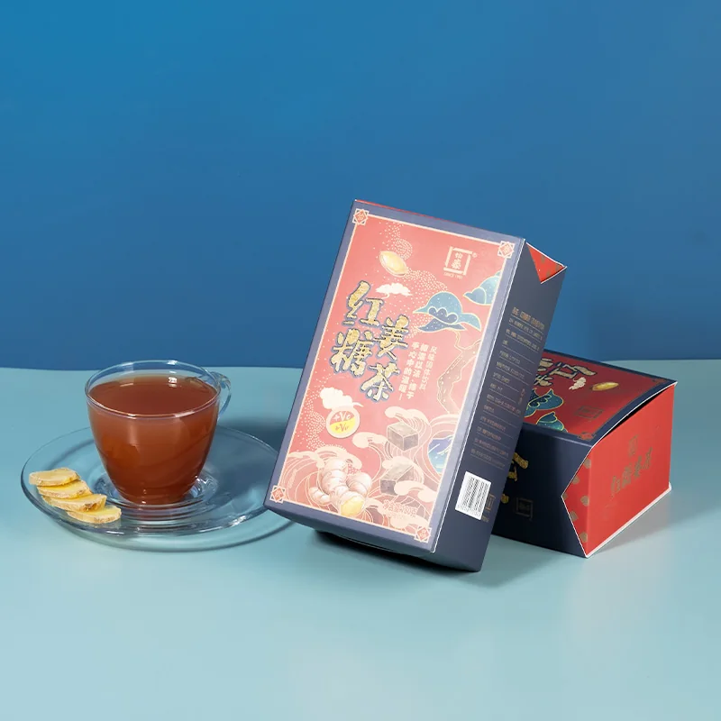 红糖姜茶盒装产品图 3