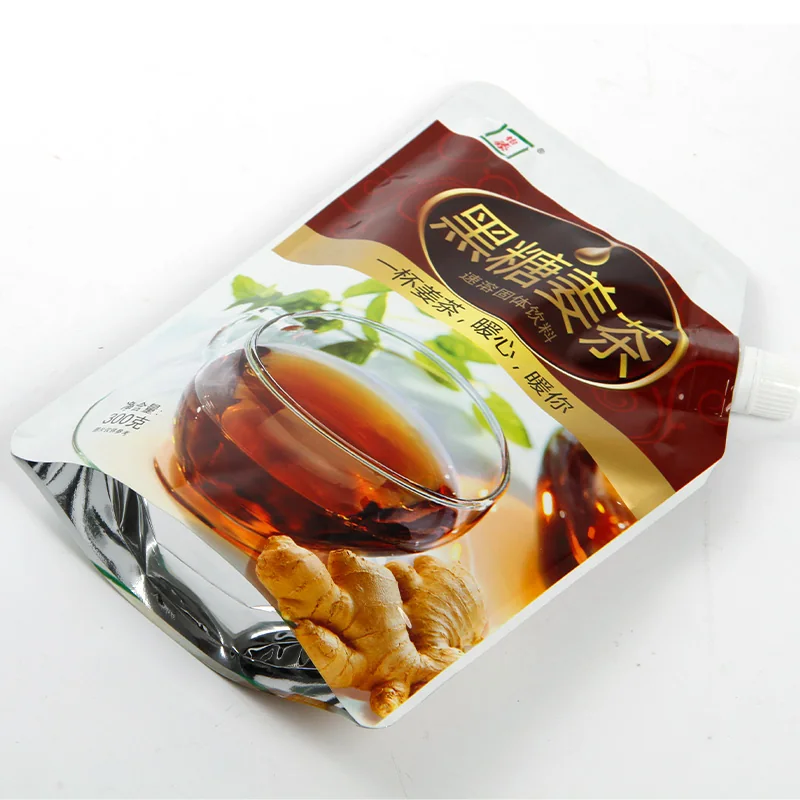黑糖姜茶吸嘴袋装产品图 3